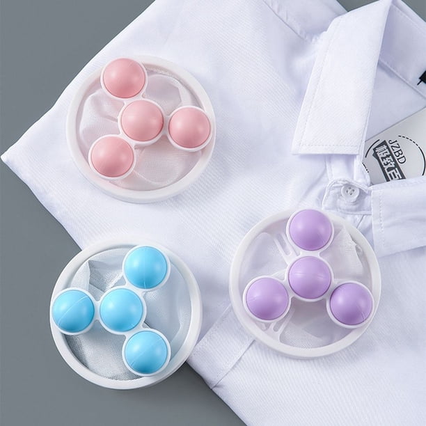 Atrapa el cabello para accesorios de lavadora Bolas de lavado Eliminador de ropa para mascotas Filtro de pelusa Flotador Bolsa de malla reutilizable Herramientas de limpieza (3 piezas)