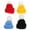 Assorted Color, variant on Dalidasy Knitting Hat Tiny Hats Craft Cap Hand Knitting Cone Hat 4pcs for 1: 12 DIY Santa Snowman Christmas Bottle Ornament Hair Accessories