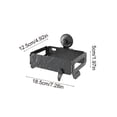 thumbnail image 3 of Fiudx Chariot Enrouleur de Tuyau de Jardin Réglable Support de Tuyau Organisateur / Rangement et Transport / Utilisation Extérieure pour Pelouse, Plantes et Outils, 3 of 6