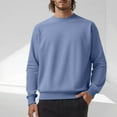 thumbnail image 5 of ZVNAΖH Sweatshirts for Men No Hood - Mens Crewneck Sweatshirt Long Sleeve Pullover Moisture Wicking Comfortable Casual Shirt, 5 of 5