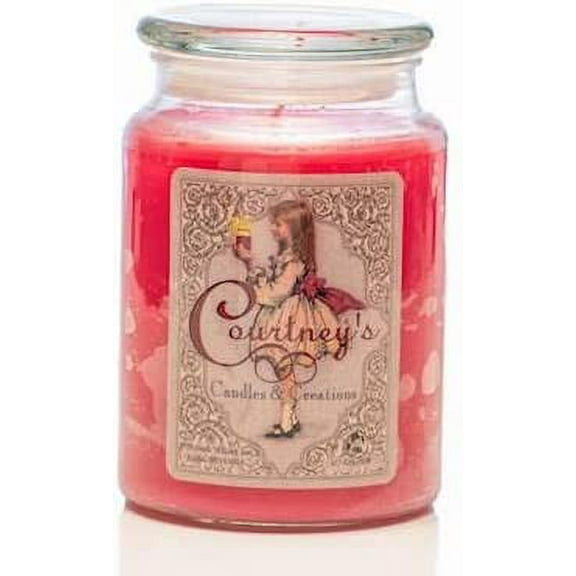 CLASSIC CHRISTMAS - Courtneys Candles Maximum Scented 26oz Medium Jar Candle
