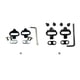 thumbnail image 2 of Advancent 2 pack/lote bicicleta ligera y duradera para mujer ciclismo y bicicleta de montaña transpirable cómodo ciclismo interior y montaña Ciclismo Negro tipo SH51, 2 of 6
