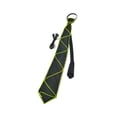 thumbnail image 4 of Lightp Up Corbatas Costros Accesorios Neon Agartadores de neón para espectáculo de baile Halloween Verde, 4 of 8