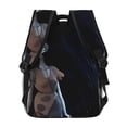 thumbnail image 4 of Goofa The Nightmare Before Christmas Pattern Casual Backpack for School & Travel – Lightweight Ergonomic Backpack with Laptop Compartment, Multiple Pockets-One Size, 4 of 5