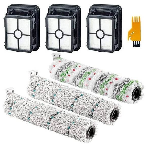 Reemplazo de robots de barrido Piezas para Bissell Crosswave Wireless Max 2554 Serie 2590, rollos de cepillo