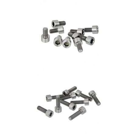 

Hexagon screw * 20 M6 * 10 Hexagon head screw Titanium alloy Titanium