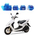 thumbnail image 3 of 12X Botón de Interruptor de Bocina de Motocicleta Botón de Interruptor de Señal de Botón de para AF27 AF28 AF34 AF35 Azul, 3 of 5