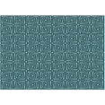 thumbnail image 1 of Ahgly Company Indoor Rectangle Patterned Deep Teal Green Area Rugs, 2' x 4', 1 of 6