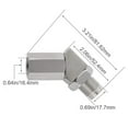 thumbnail image 3 of Car Adapter 45-Degree Joint - M18*1.5 Universal Fit, Iron Construction​, 3 of 7