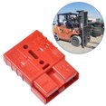thumbnail image 2 of Enchufe bipolar de carga de batería 50A con terminales Conector portátil (rojo) Tmvgtek Accesorios para autos y motos, 2 of 9