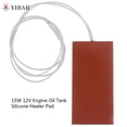 thumbnail image 1 of 80W 220V 10*20cm Flexible Waterproof Silicon Heater Pad Wire Heater Engine Block Oil Pan Hydraulic Tank Heating Plate MatNO.3 He Qiyong unisex, 1 of 1