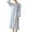 Light Blue, variant on Ltctricy Nightgowns for Women Lounge Loose Soft Long Sleeve Sleepwear Elegant Cute Comfy Ruffle House Dress