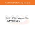 thumbnail image 2 of MAX Advanced Brakes - Brake Kit For 2019-2020 Genesis G80| Carbon Ceramic Brake Pad and Rotor Kit Front and Rear| Daily Driving OE Replacement Brake Rotors, 2 of 9