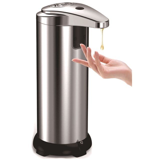 Dispensador automático de jabón con sensor infrarrojo sin contacto de 250 ml