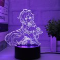 thumbnail image 1 of Luz nocturna LED 3D Plants vs Zombies que cambian de color para niños, 1 of 1