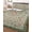 Sage Green, Ivory, Dusty Rose, Pale Celadon, variant on Quilt King Size Bedding Set, Mediterranean Reversible Summer Quilt 3 Pieces, Vintage Bohemia Ethnic Peony Flower Lightweight Bedspreads Coverlets with 2 Pillow Shams for All Seasons