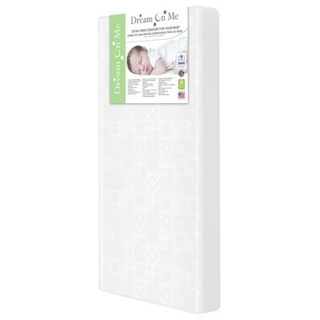 Dream On Me, 5" Foam Crib & Toddler Mattress, Breathable Cover