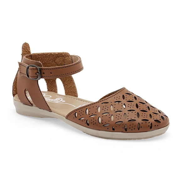 SANDALIA PLANA YONDEER CAFÉ 76656