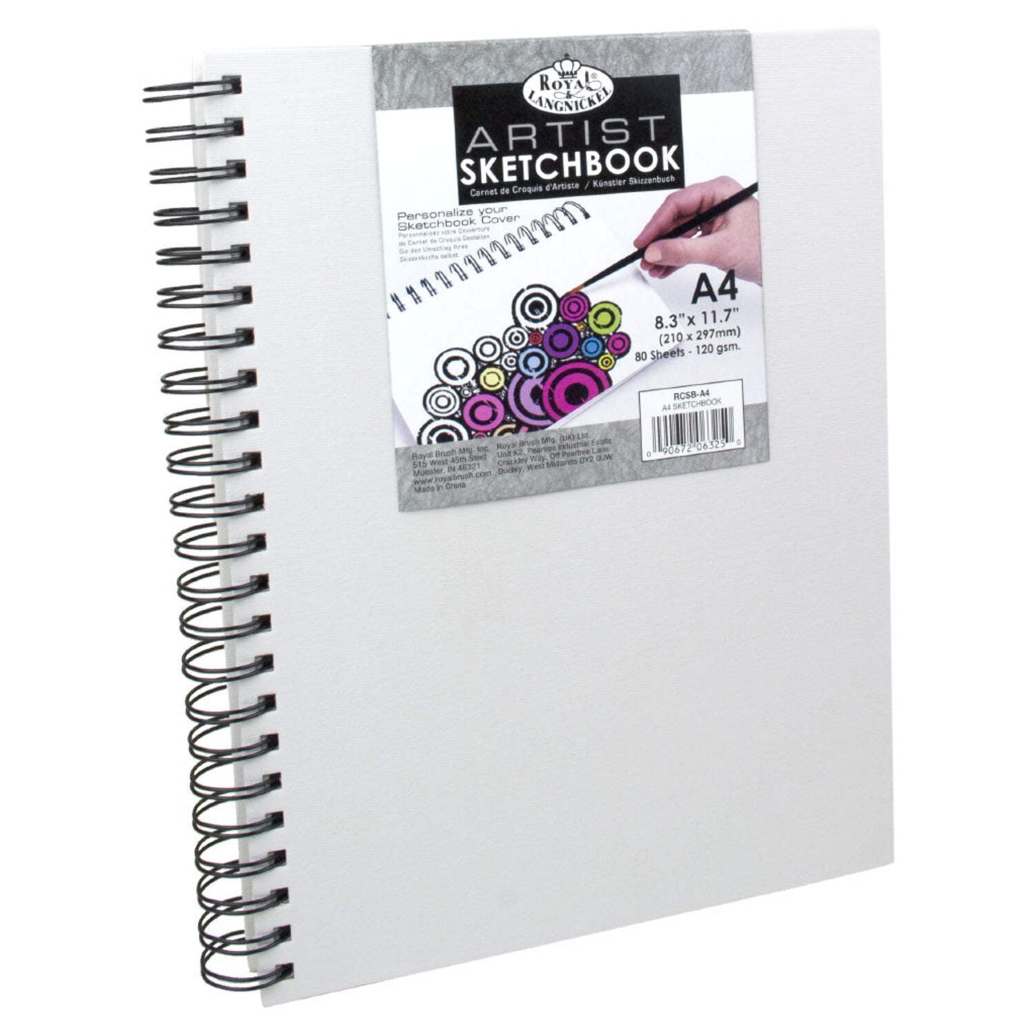 Royal & Langnickel Essentials™ Canvas Cover Artist Sketchbook