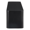 thumbnail image 3 of Moe's Home Collection Post Bench Wood Black, 3 of 7