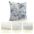 thumbnail image 4 of Nawypu Chinoiserie Pillow Covers Outdoor Blue and White Porcelain Floral Decoration Cushion Cover Vintage Pillow Case for Bed Living Room Couch Home Decor,, 4 of 5