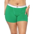 thumbnail image 6 of fresh collection by Fruit of the Loom Women's Cotton Boxer Brief 2-pack, 6 of 11