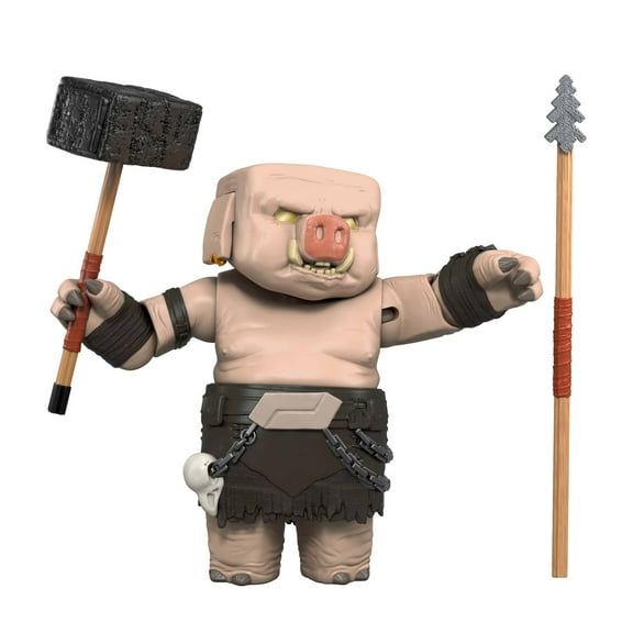 Minecraft Piglin Warrior Action Figure & Accessories, Toy Set Inspired by A Minecraft Movie