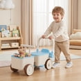 thumbnail image 2 of Gymax 3-in-1 Kids Ride On Push Car Foot-to-Floor Sliding Car for Toddler w/ Rope Blue, 2 of 10