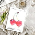 thumbnail image 5 of Pink Cute Balloon Dog Canvas Wall Art, Retro Preppy Cherry Wall Decor Painting Set of 3, Funky Colorful Abstract Aura Pictures Posters Prints for Bedroom Dorm Living Room Home Decor 12x16 In Framed, 5 of 6