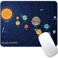 thumbnail image 1 of SUNENAT Mouse Pad, Solar System Mouse Pad for Kids, Colorful Space Mouse Pads for Girls & Boys Anti-Slip Rubber Base, Remote Learning Children Wireless Mouse Pad for Laptop 9.84"x7.87", 1 of 5