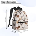 thumbnail image 4 of Picia Various Chicken Large Capacity Backpack Classic Style Backpack Casual Backpack Water-Resistant School Work Travel Outdoor Backpack, 4 of 8