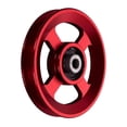 thumbnail image 4 of LOVIVER Poulie de Roulement Roue de Câble de Gym pour Système de Poulie de Porte de Garage Accessoire 93mm, 4 of 8