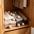 thumbnail image 2 of QARUN 2026 New 24Pcs Natural Cedar Wood Balls Moths Repelling for Living Room Wardrobe Shoes Cabinet,for Moth Repellent,Closet,Wardrobe,Shoes,Storage,Home,Furniture., 2 of 7