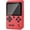 red, variant on 2026 Mini Retro Portable Handheld Electronic Device Preloaded 400 Classic Vintage Titles Pocket Entertainment Gear For All Ages