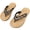 Black, variant on Women's Pearl Rhinestone Flip Flops, Decorative Thick Sole Summer Sandals, Black/Khaki