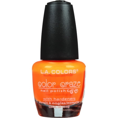 L.A. Colors Color Craze Nail Polish, Spat!, 0.44 fl (The Best Nail Hardener Products)