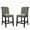 Gray; Antique Black, variant on Furniture of America Verona Armless Counter Height Chairs - Set of 2, Gray