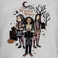 thumbnail image 2 of Junior's Hocus Pocus 2 Witchy Vibes Portrait Graphic Tee Athletic Heather Large, 2 of 3