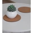 thumbnail image 5 of 8 piezas de corcho grueso de alta densidad para platos calientes, posavasos de corcho multifuncional resistente al calor, almohadillas calientes de corcho para encimera de mesa-15 cm, 5 of 5