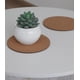 thumbnail image 5 of 8 posavasos de corcho para plantas, posavasos de corcho de 20 cm, tapetes absorbentes de corcho para plantas, posavasos de corcho para plantas de interior, 5 of 5