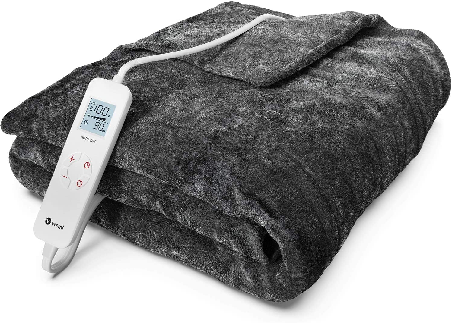 CKWGI Heater FlannelSoft and Portable Heating Blanket 3 Gear Set upTemperature Timing Controller Room Electric Blanket Pad Mat Winter Heated Keep Warm and Comfort Blanket 31.50x23.62inches