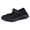 Black, variant on Women's Orthopedic Walking Shoes Comfortable Mesh Non Slip Work Shoes with Arch Support Casual Mesh Mary Jane Sneakers Black Size 6