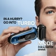 thumbnail image 4 of Braun Series 6 6120s Electric Shaver with Precision Trimmer and Pouch, 4 of 11