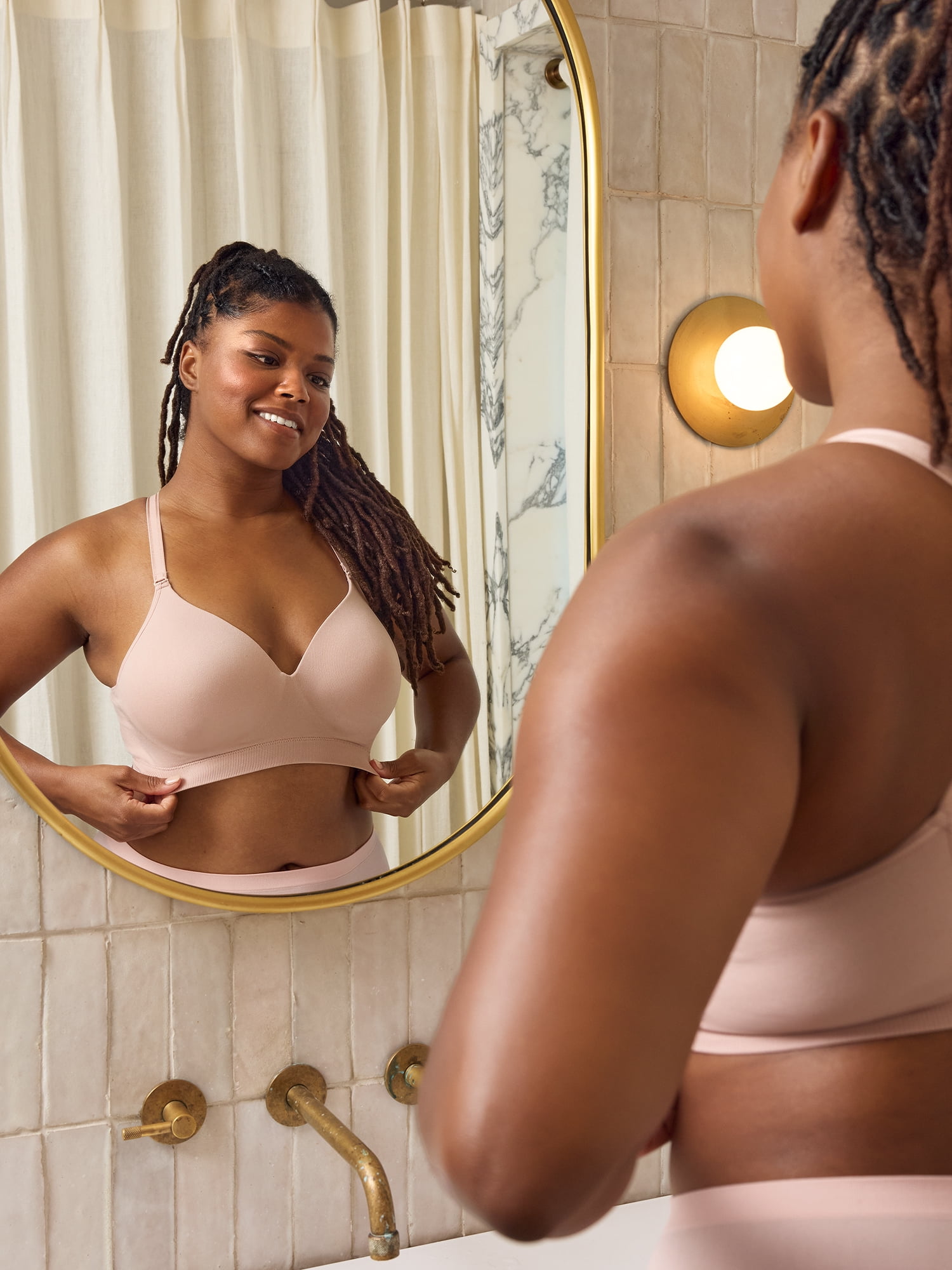 Fruit of the Loom Women's 360 Stretch Seamless Wireless T-Shirt Bra, Style FT1029, Sizes S-3XL