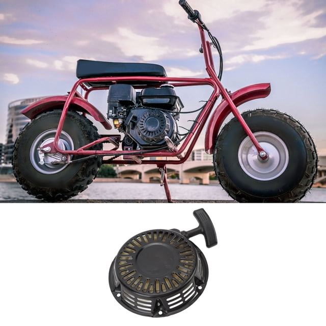 Arrancador De retroceso Con Arranque Por Cuerda, Arranque Rápido Antioxidante De Repuesto, aleación De Metal Para Mini Bicicletas T200X CT200U Trai