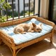 thumbnail image 5 of Alfombrilla refrescante para perros y gatos, de tela de seda de hielo transpirable, lavable, base antideslizante, múltiples tamaños para clima cálido y todas las estaciones., 5 of 6