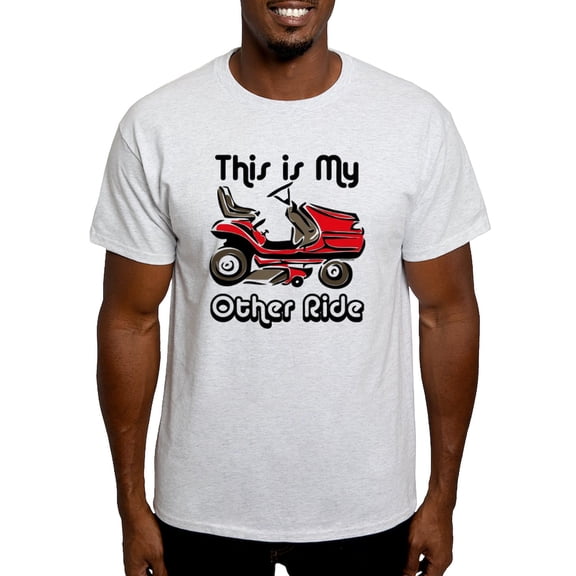 CafePress - Mower My Other Ride Light T Shirt - Men's Classic Graphic T-Shirt