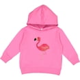 thumbnail image 2 of Inktastic Cute Flamingo Bird Toddler Hoodie, 2 of 4