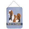 thumbnail image 1 of "Treasures Biewer Terrier Welcome Metal Print, 16"" x 12"", Multicolor" Caroline's Treasures BB8308DS1216, 1 of 1