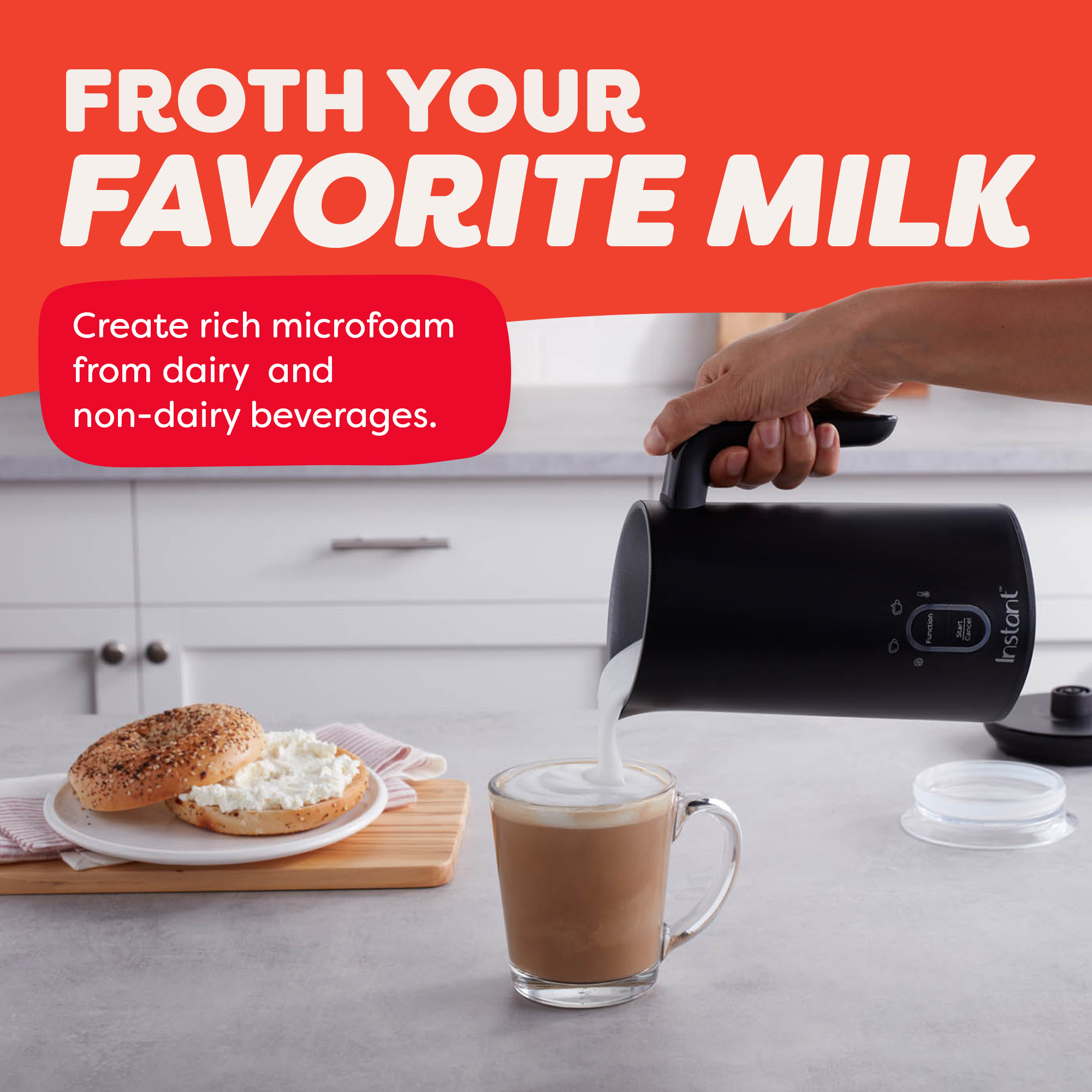 Instant Pot 10 oz Milk Steamer & Frother photo 3